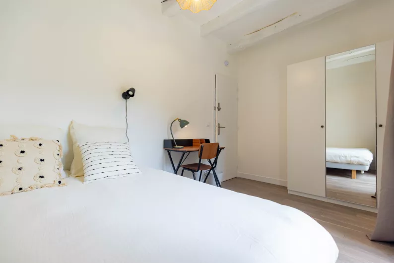 Category 1 : Large rooms with private bathroom and toilet