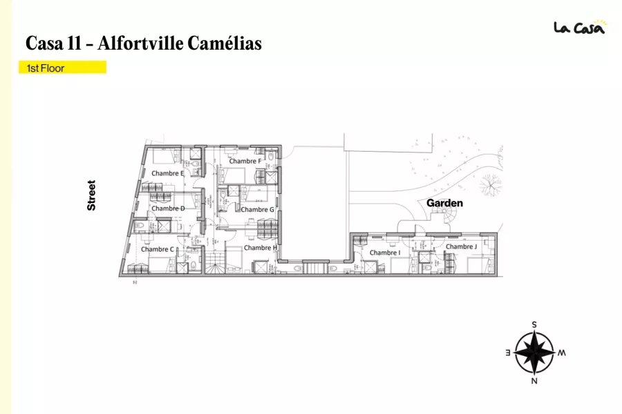 Coliving Casa Alfortville Camélias
