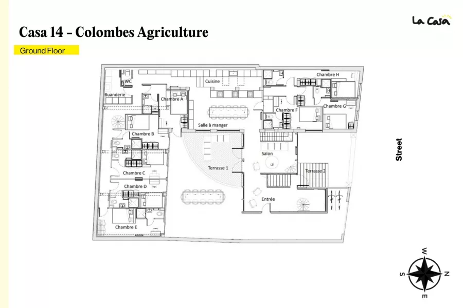 Colombes Agriculture Coliving