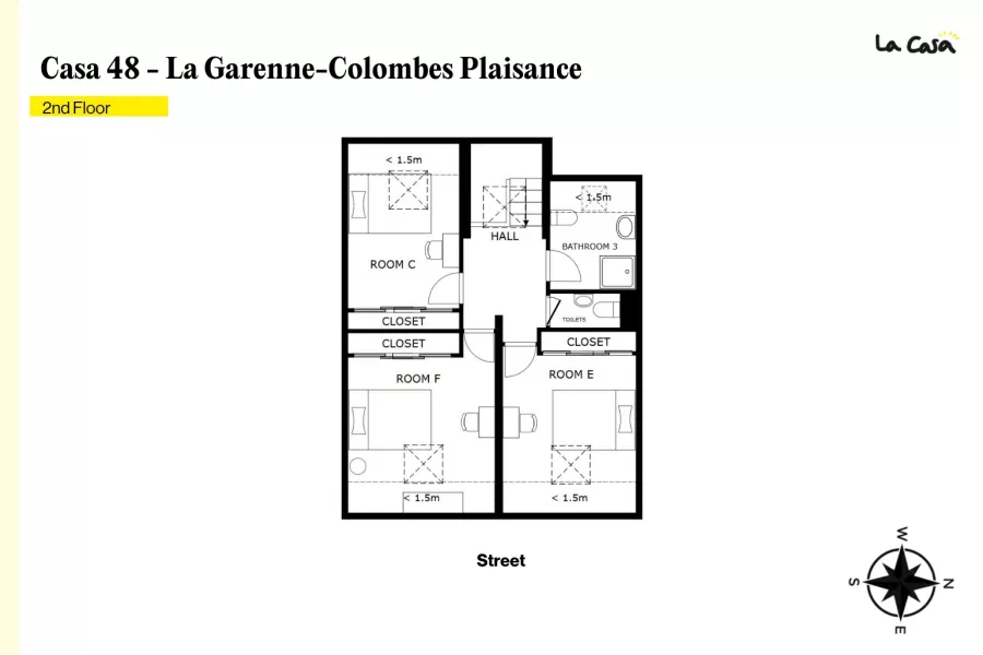 Coliving Casa La Garenne -Colombes Plaisance