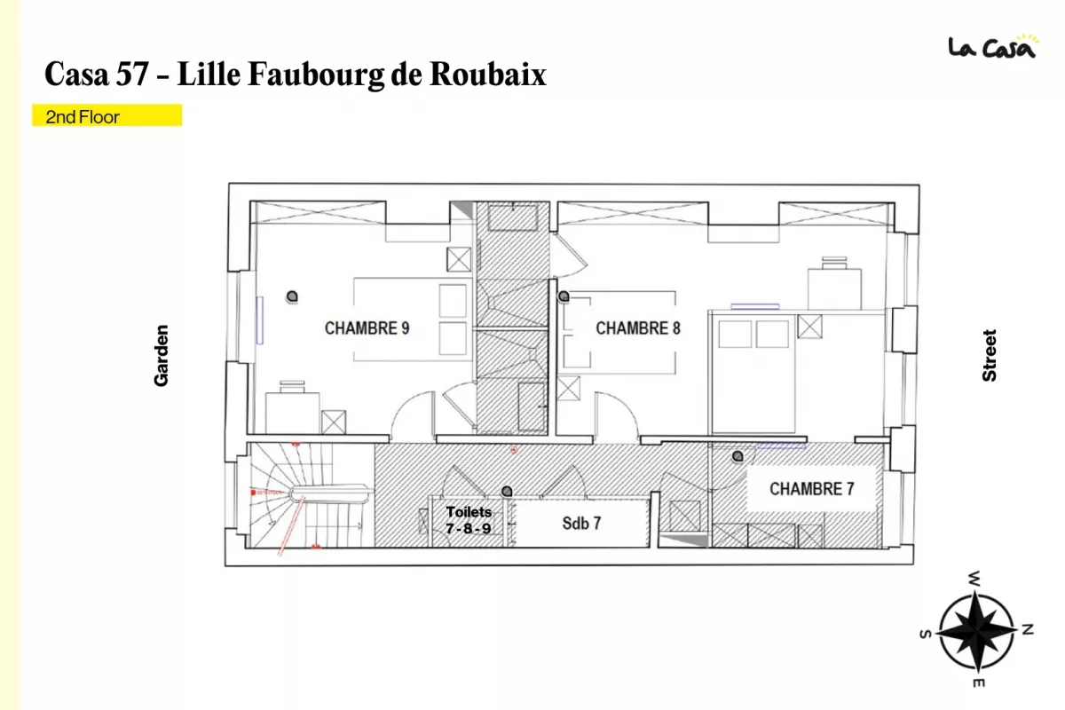 Coliving Casa Lille Faubourg de Roubaix