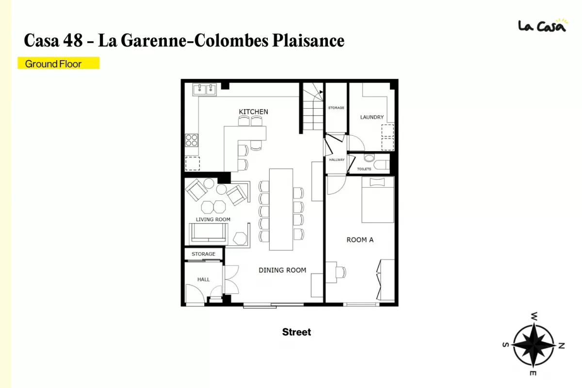 Coliving Casa La Garenne -Colombes Plaisance