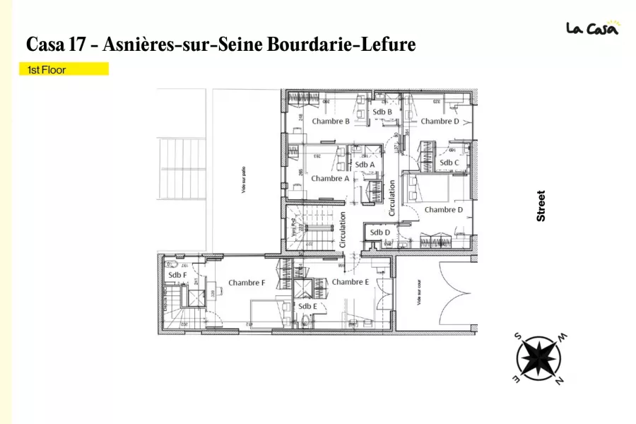 Coliving Casa Asnières Bourdarie