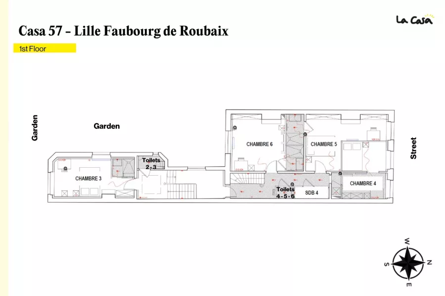 Coliving Casa Lille Faubourg de Roubaix