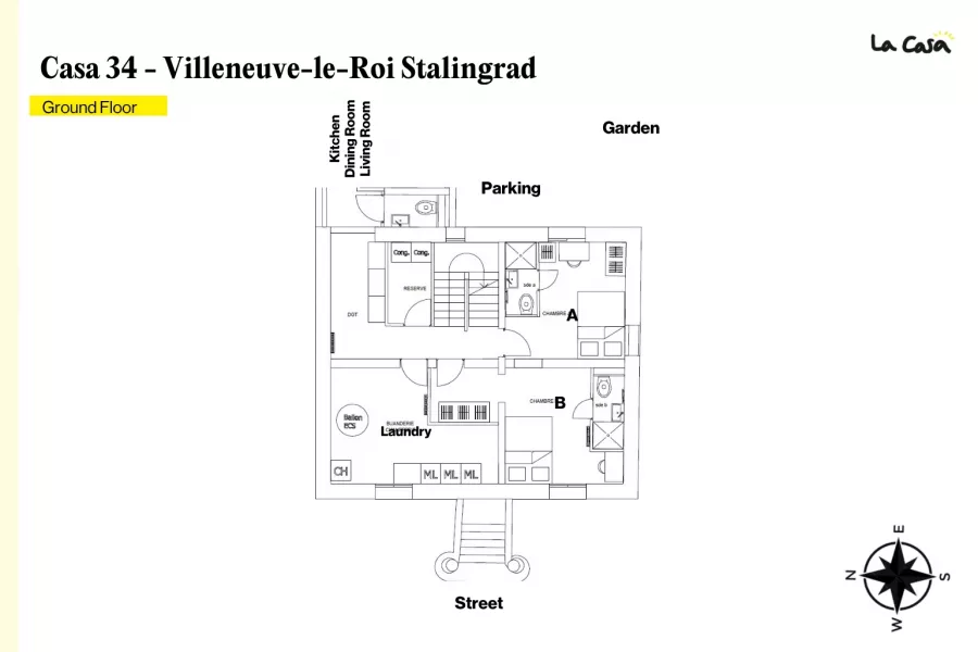 Coliving Casa Villeneuve Stalingrad