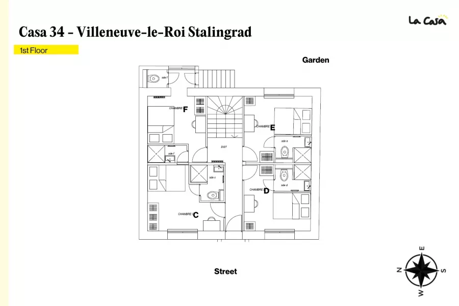 Coliving Casa Villeneuve Stalingrad