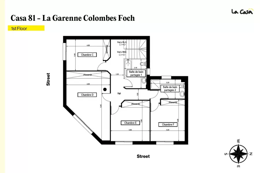 Coliving Casa La Garenne Colombes Foch