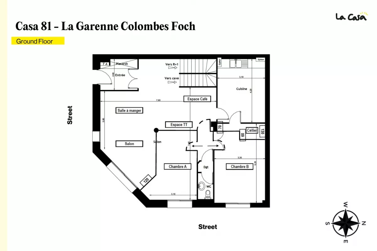 Coliving Casa La Garenne Colombes Foch
