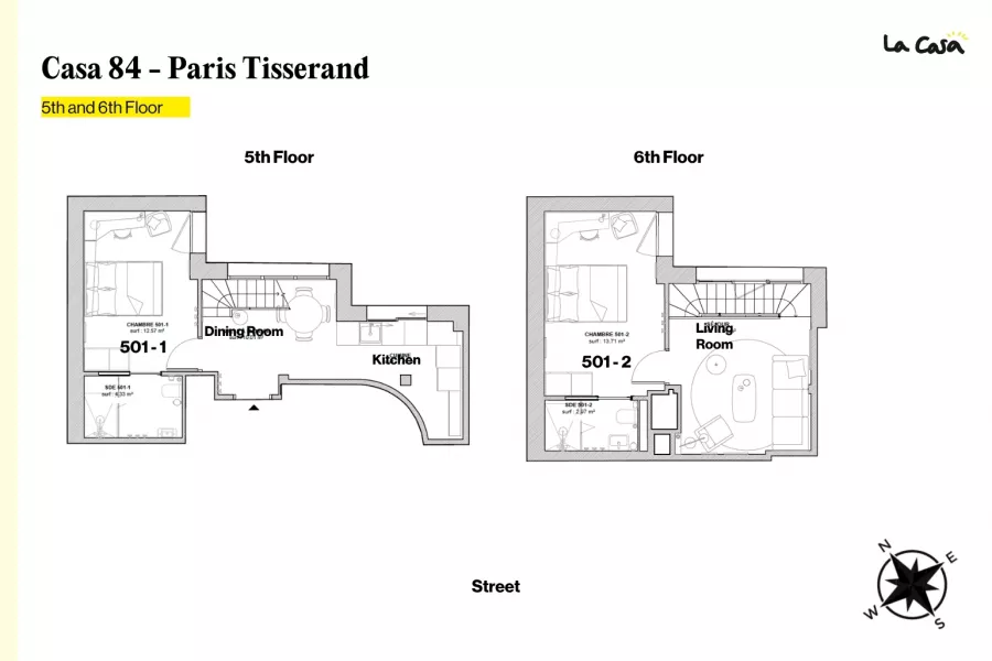 Casa Coliving Paris 15ème Tisserand