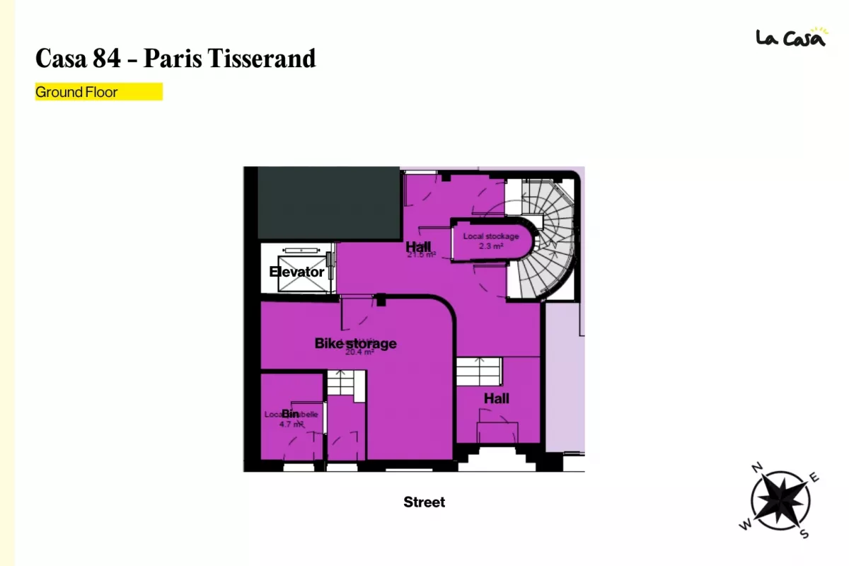 Casa Coliving Paris 15ème Tisserand