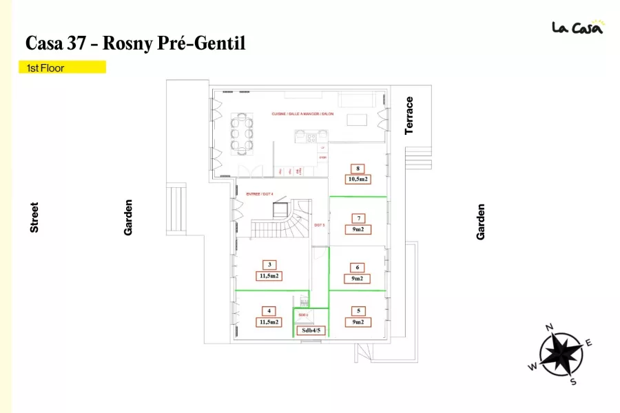 Rosny Pré-Gentil Coliving