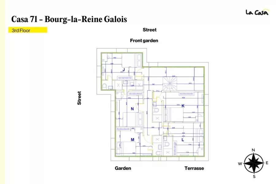 Casa 71 | Coliving Bourg La Reine Galois