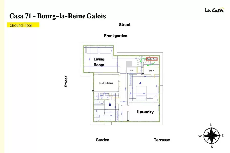 Casa 71 | Coliving Bourg La Reine Galois